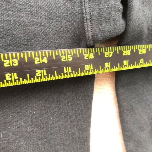 Fruit Of The Loom Men Sweatshirt Size Crewneck Long Sleeve Pullover Black Casual - Picture 6 of 13